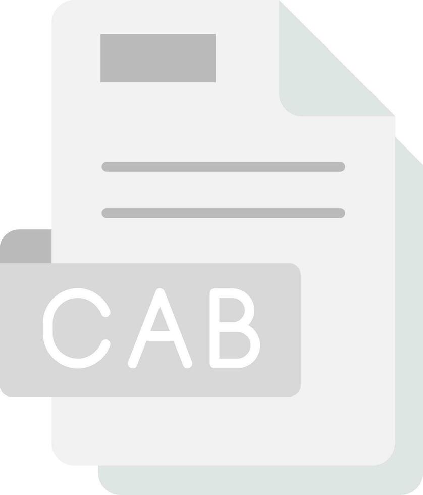 Cab Grey scale Icon vector