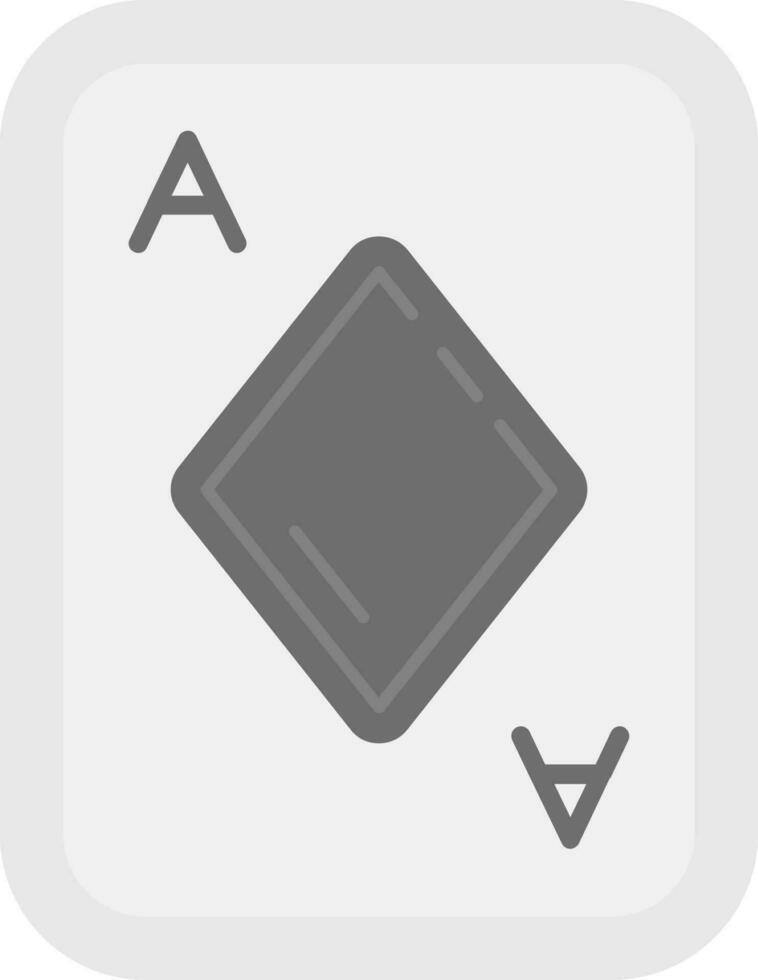 Diamonds Grey scale Icon vector