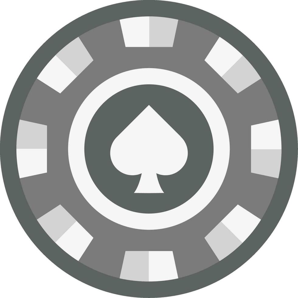 Chip Grey scale Icon vector