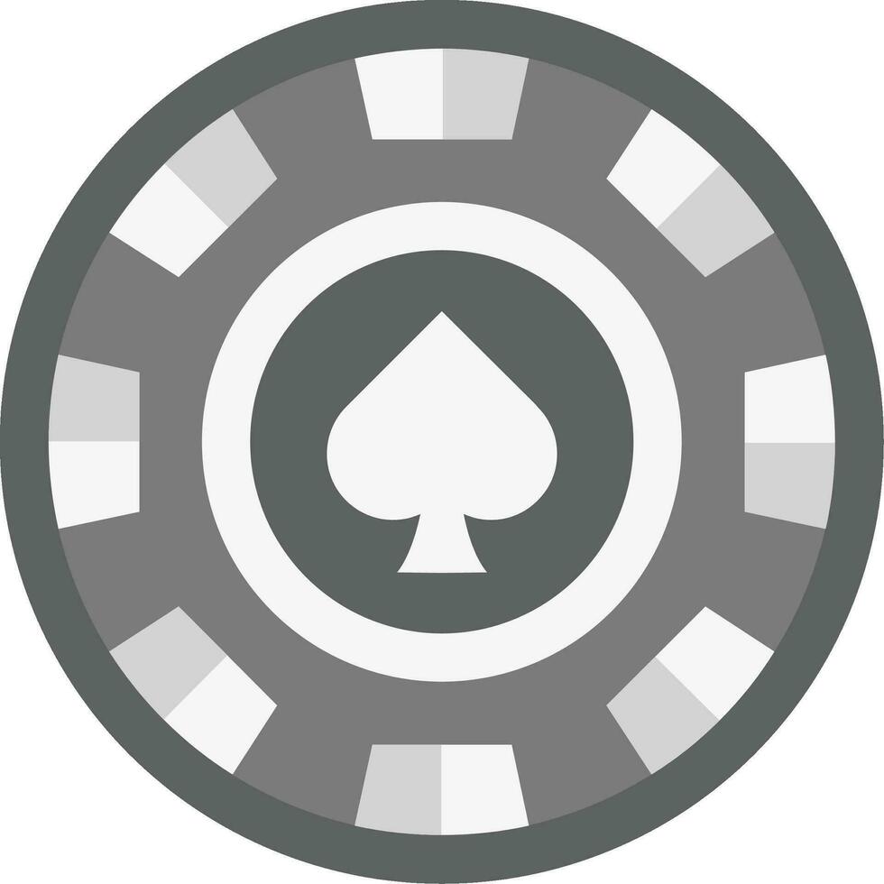 chip gris escala icono vector