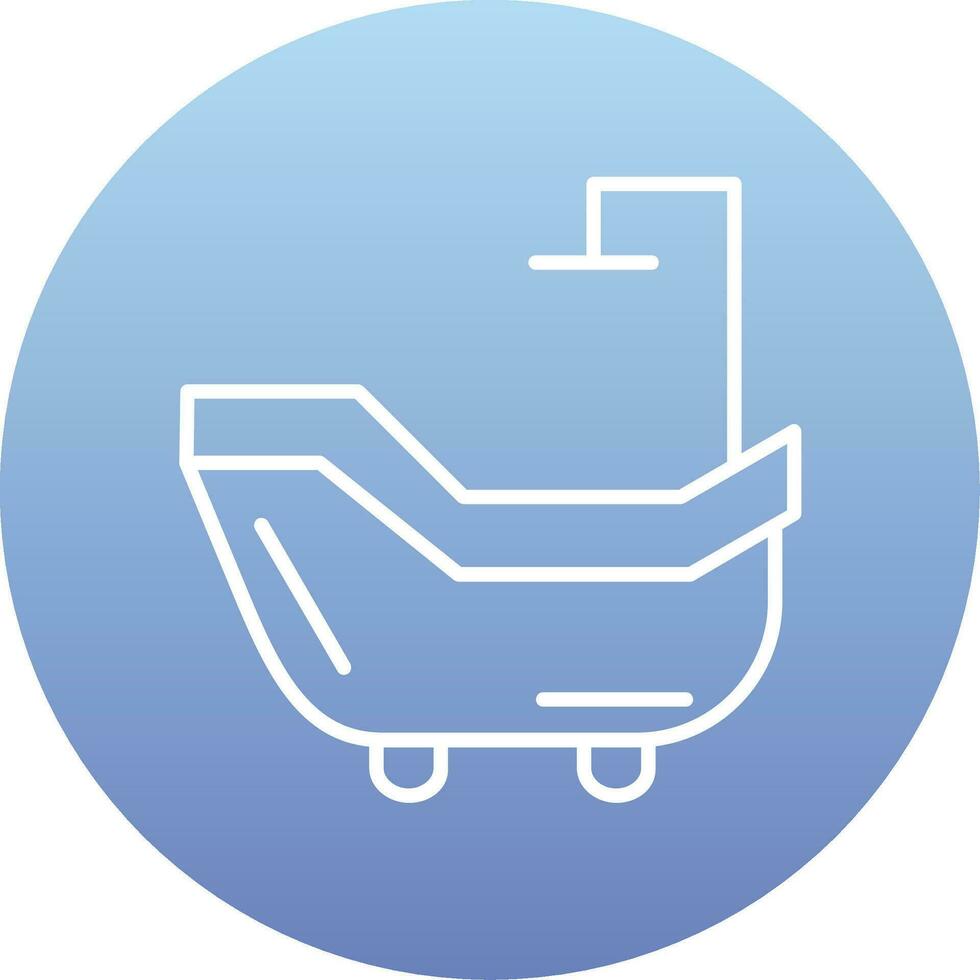 Bathtub Vector Icon