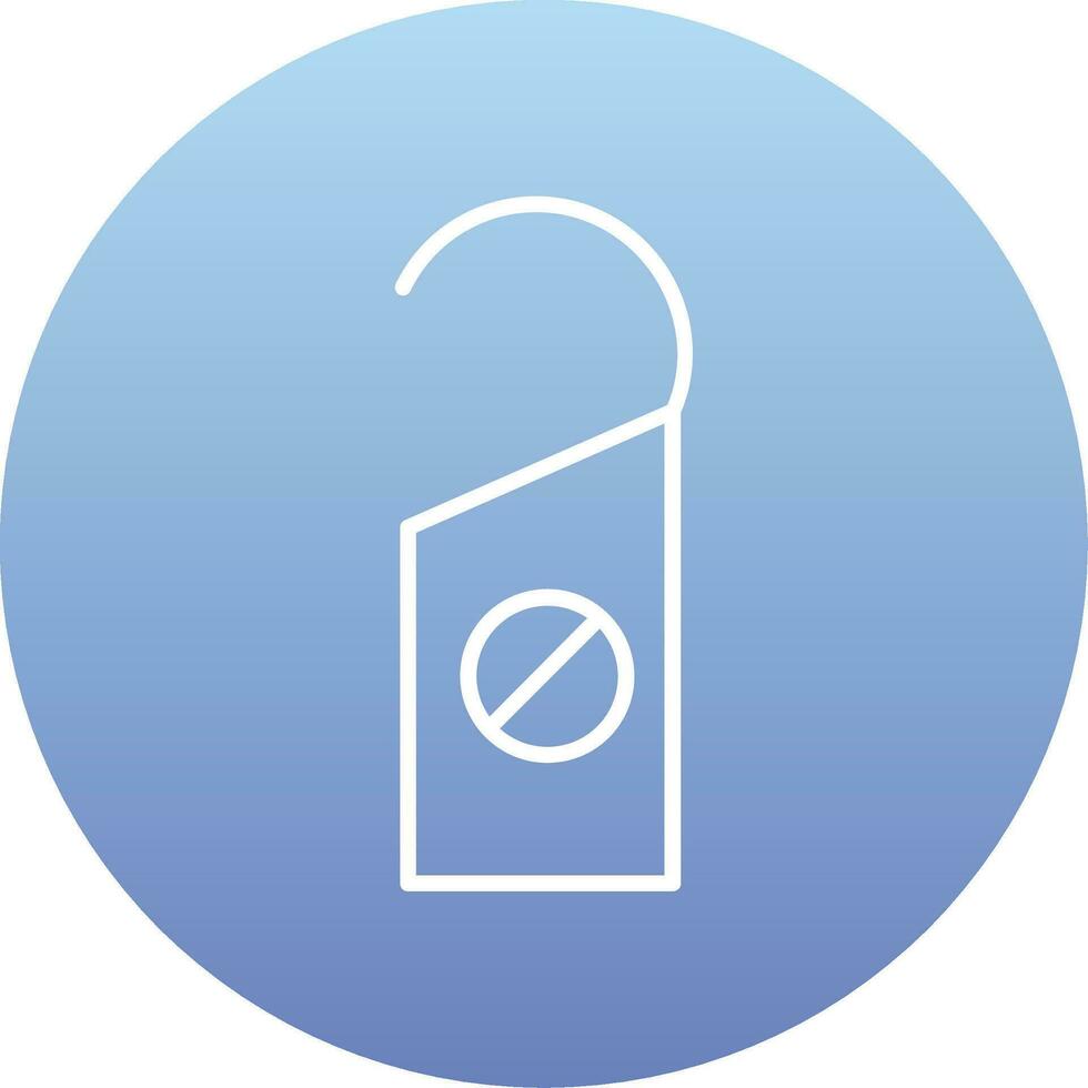 Door Hanger Vector Icon