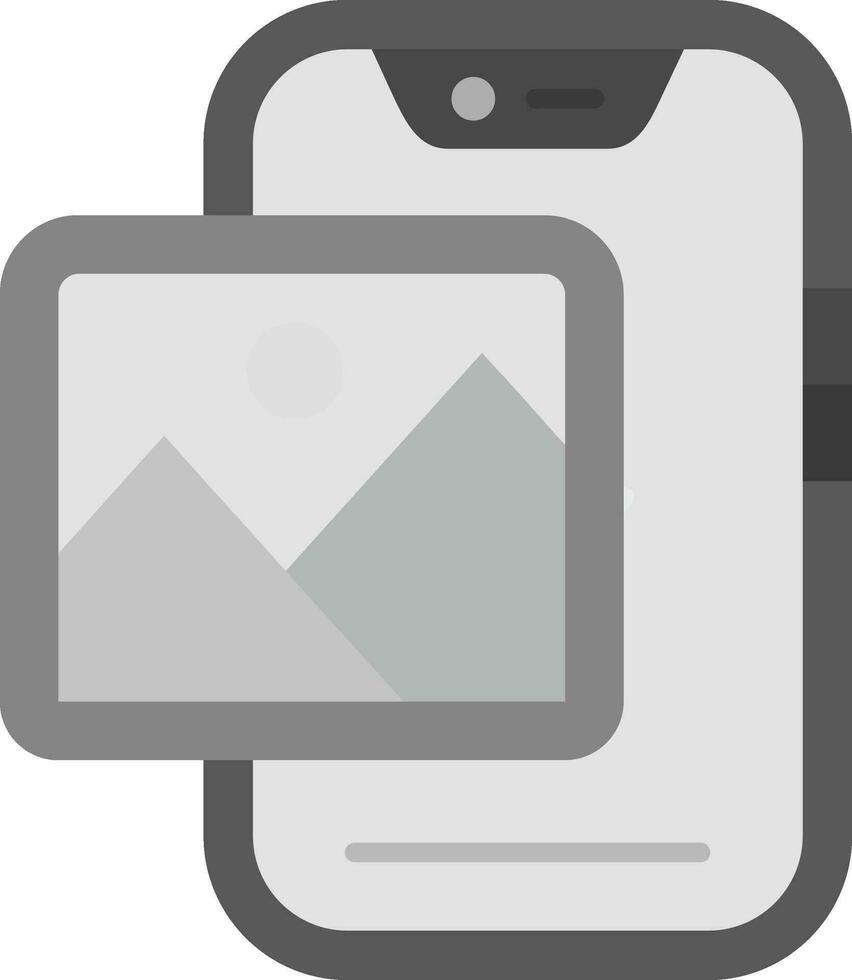 Photos Grey scale Icon vector