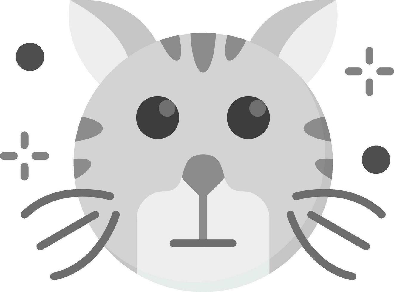 Rolling eyes Grey scale Icon vector
