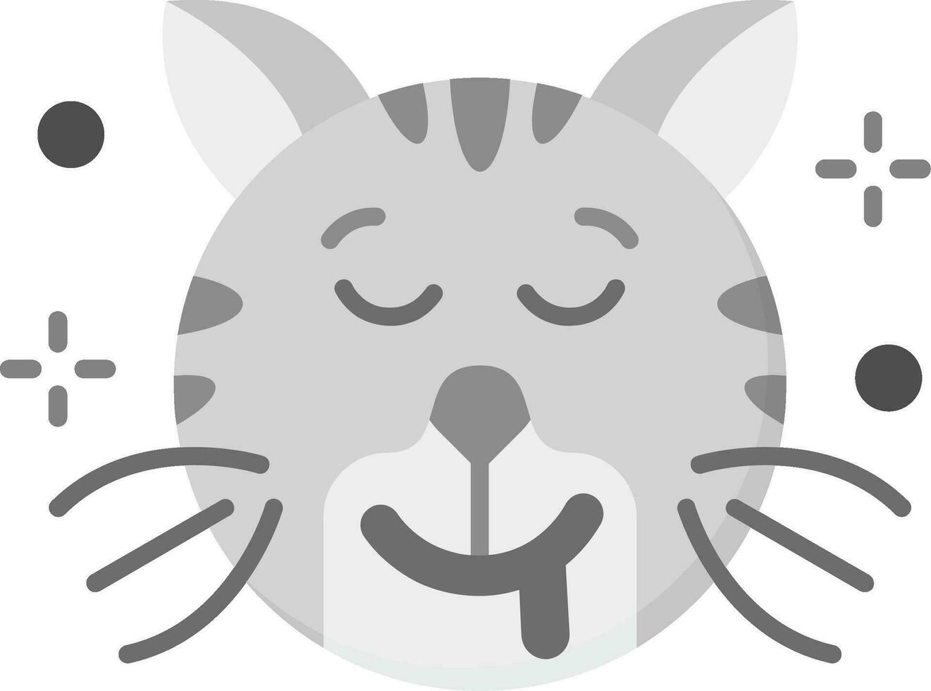 babear gris escala icono vector