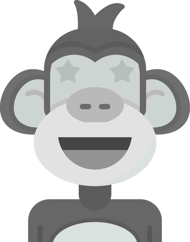 Famous Grey scale Icon vector