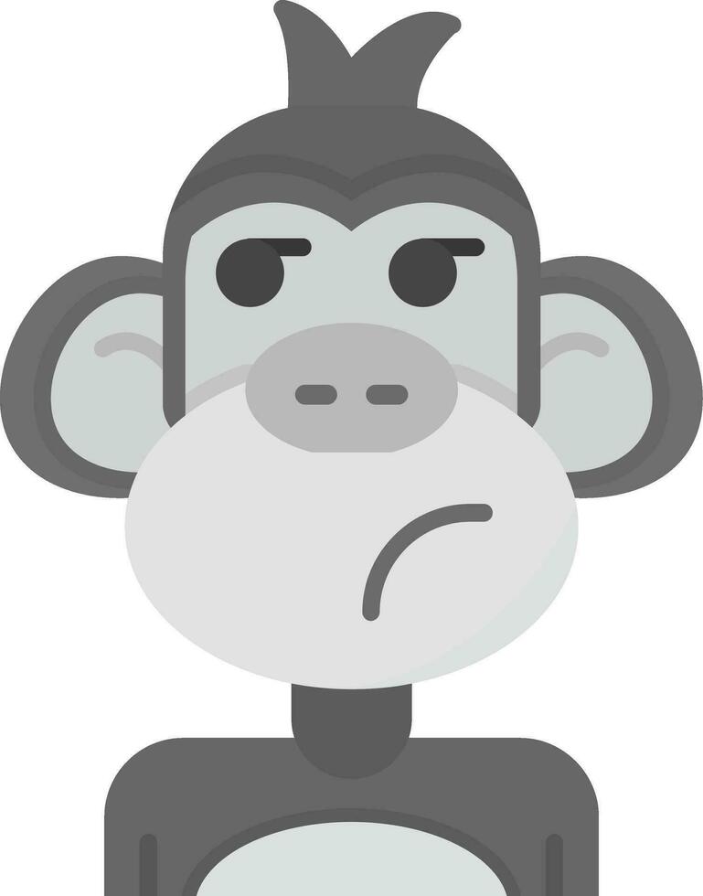 Liar Grey scale Icon vector