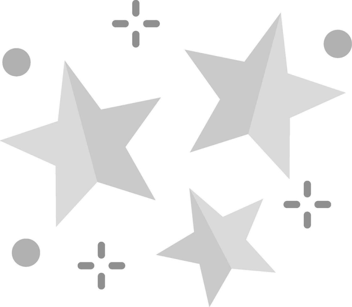 Star Grey scale Icon vector