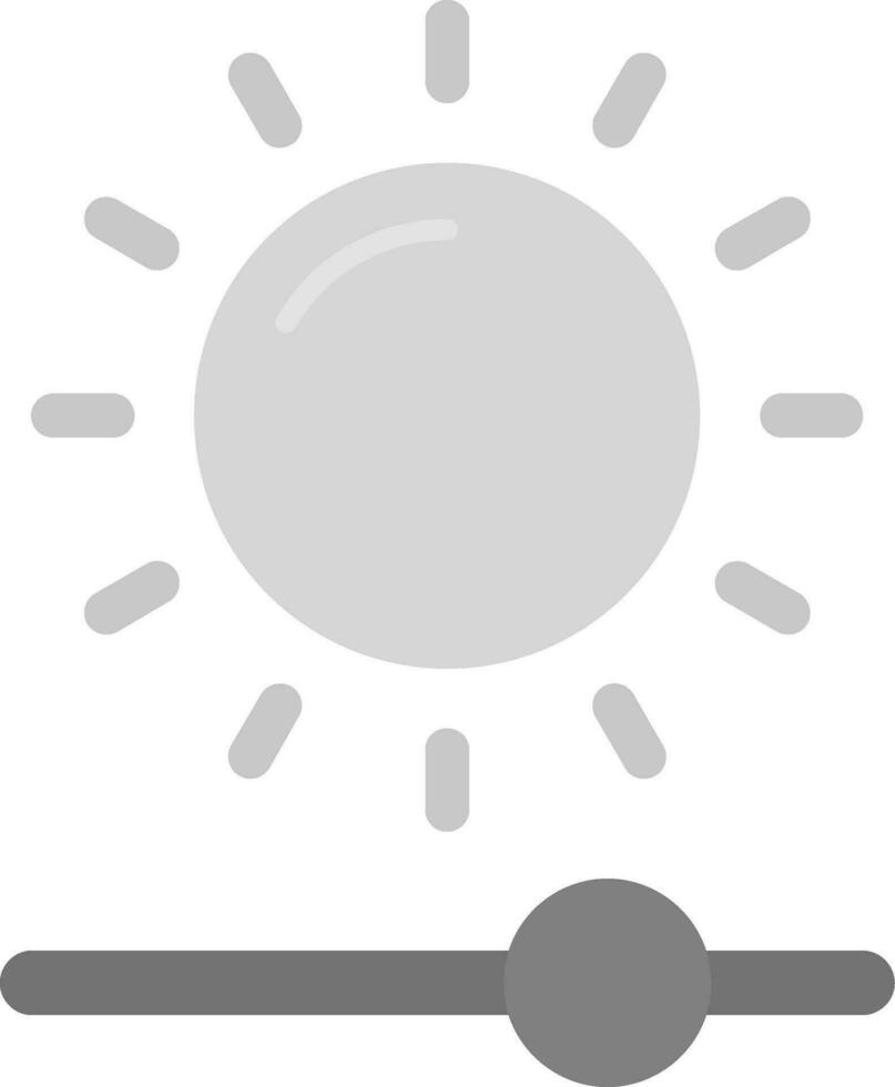 brillo gris escala icono vector