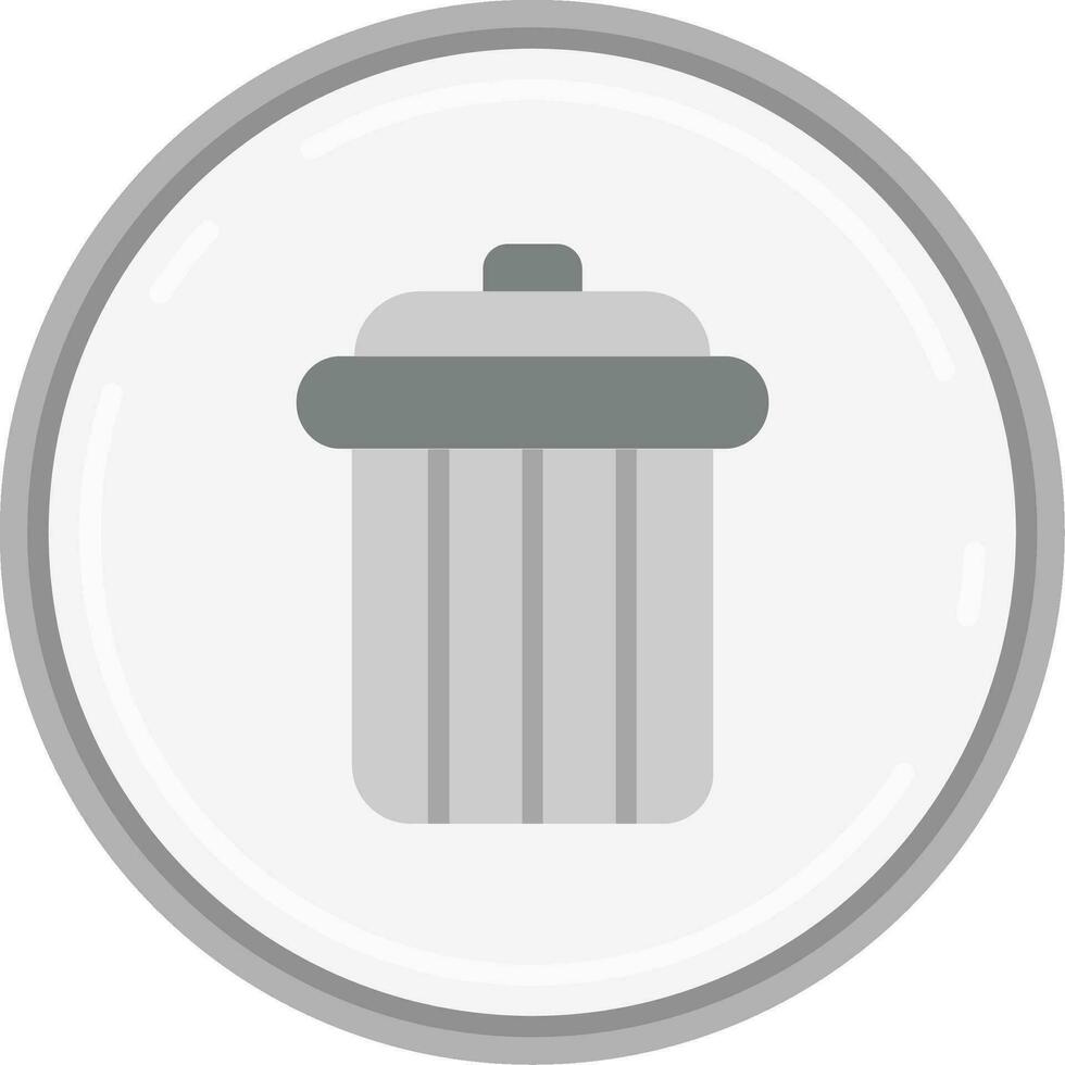 Delete Grey scale Icon vector