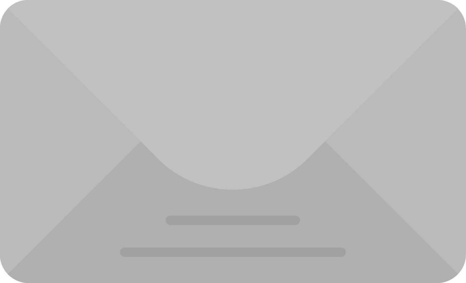 Envelope Grey scale Icon vector
