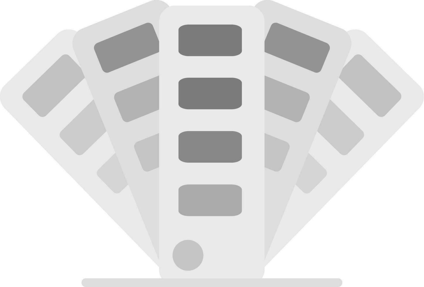 color paleta gris escala icono vector