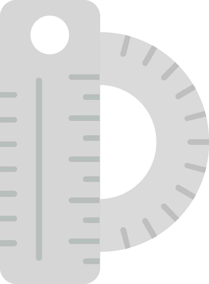 Ruler Grey scale Icon vector