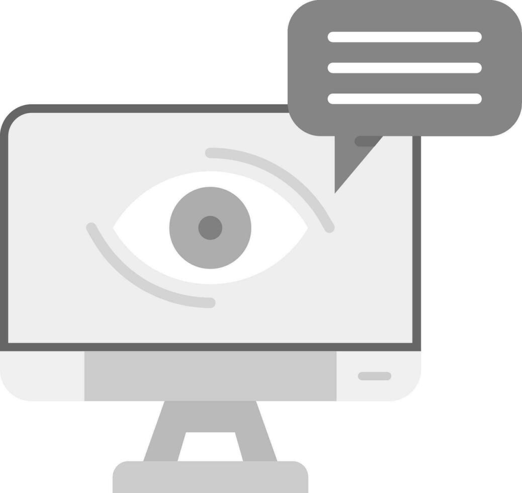 Visual communication Grey scale Icon vector
