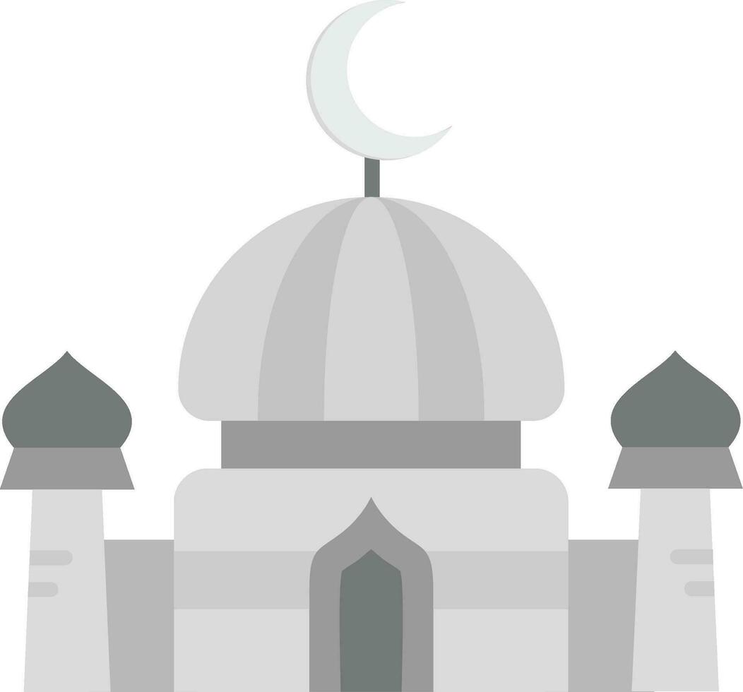 Dome Grey scale Icon vector