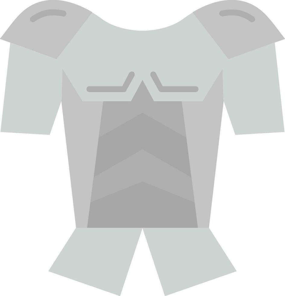 Armor Grey scale Icon vector