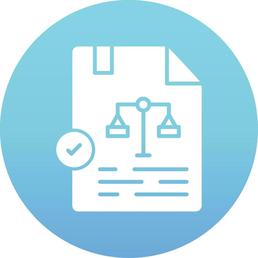 Legal Vector Icon