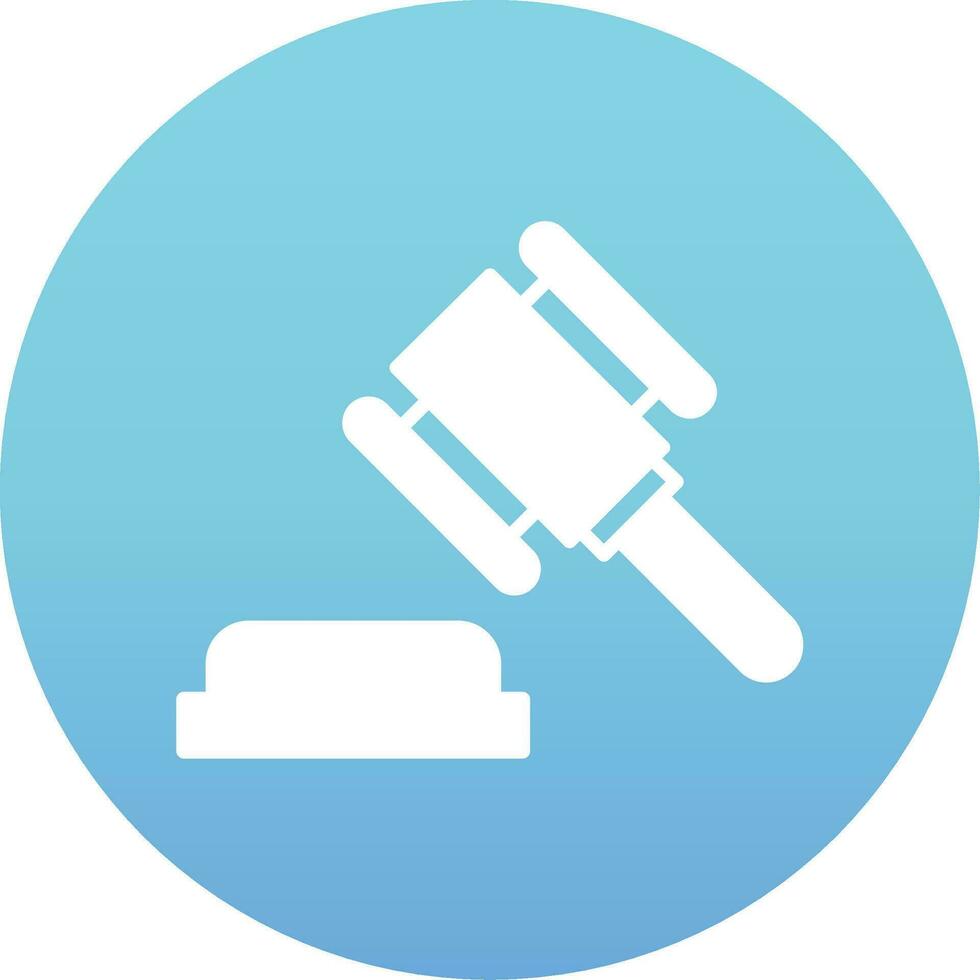 Gavel Vector Icon