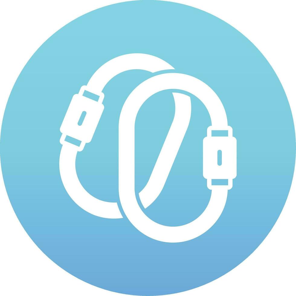 Carabiner Vector Icon