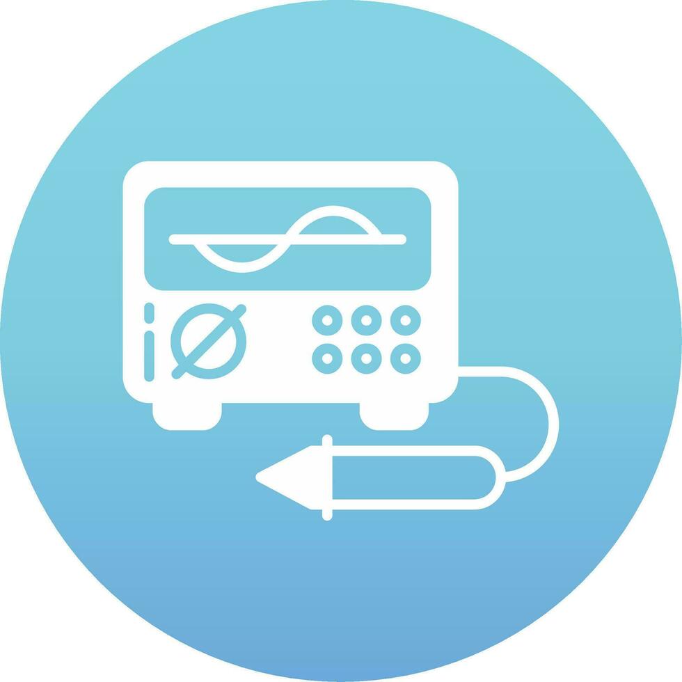 Oscilloscope Vector Icon