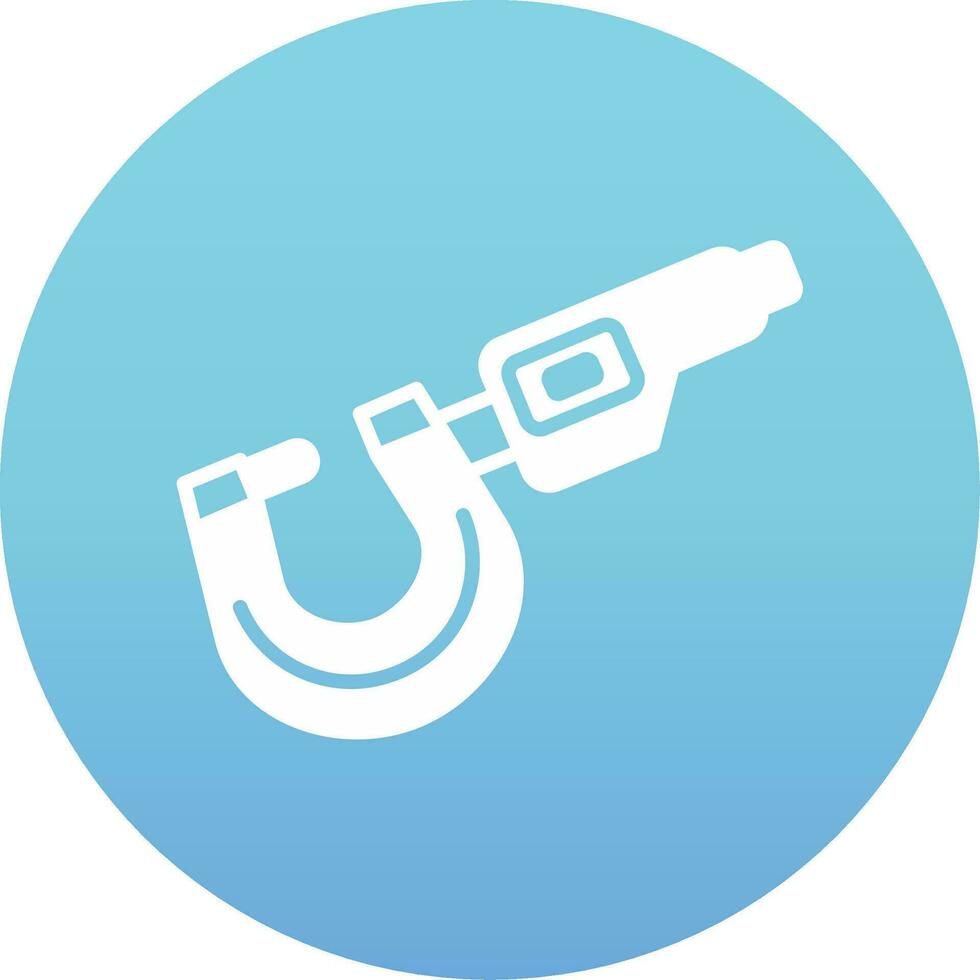 Micrometer Vector Icon