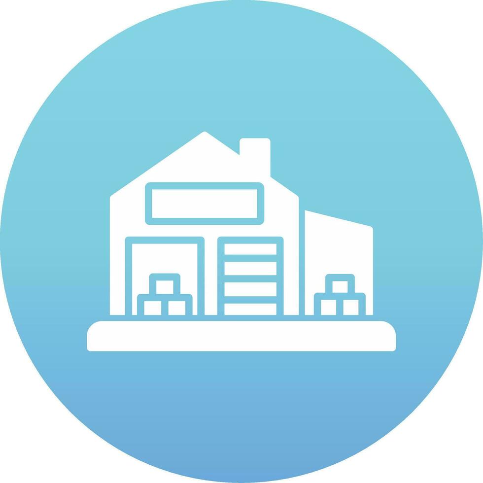 Warehouse Vector Icon