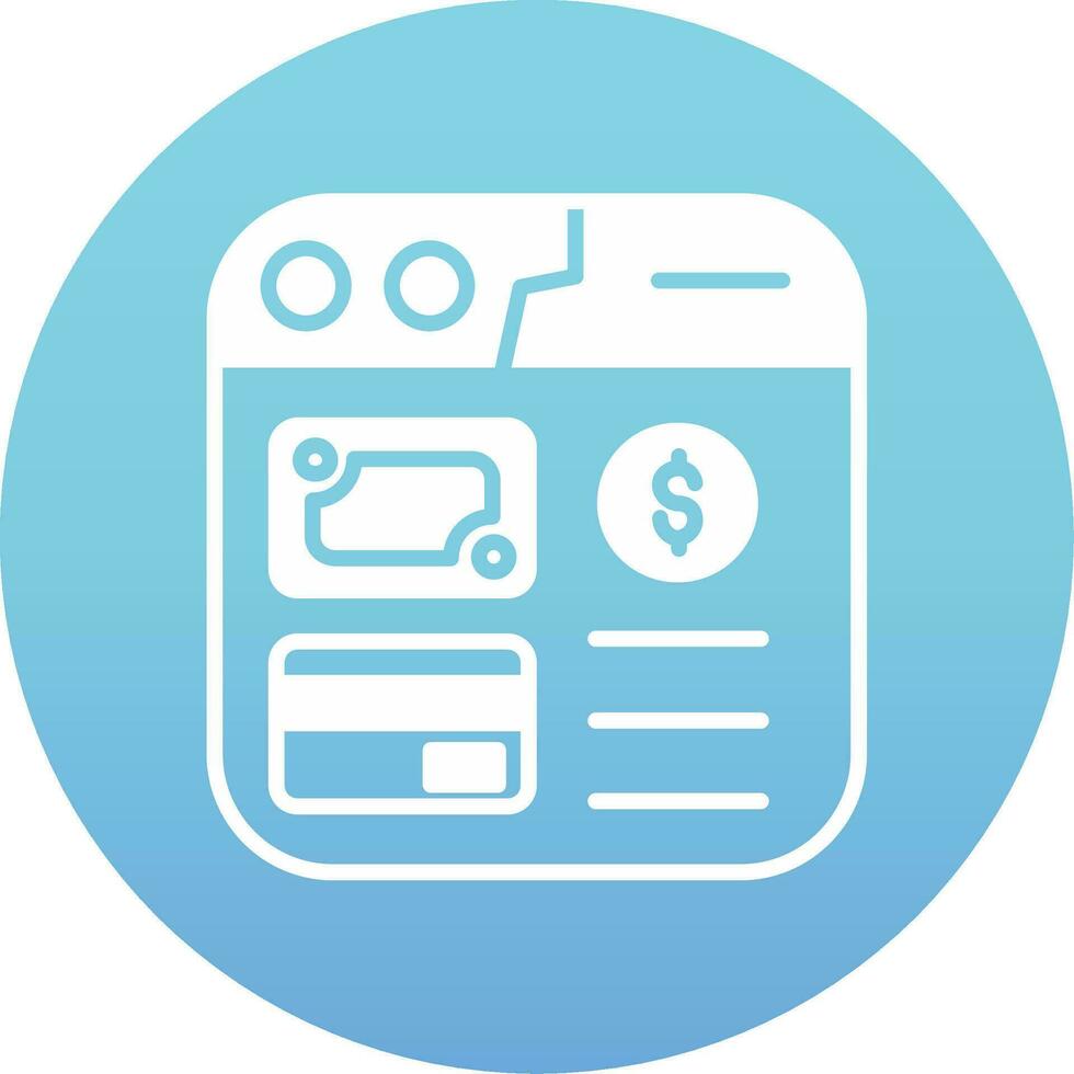 Online Payment Vector Icon