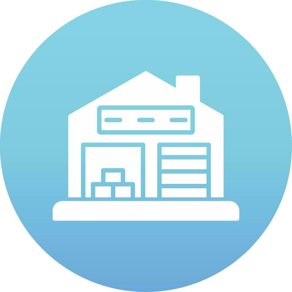 Warehouse Vector Icon