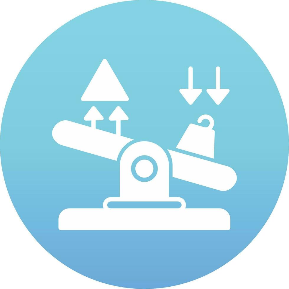 Seesaw Vector Icon