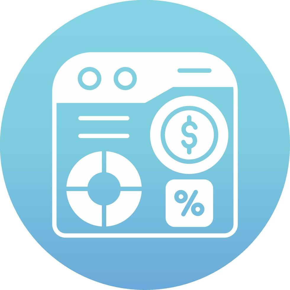 Impression Rate Vector Icon