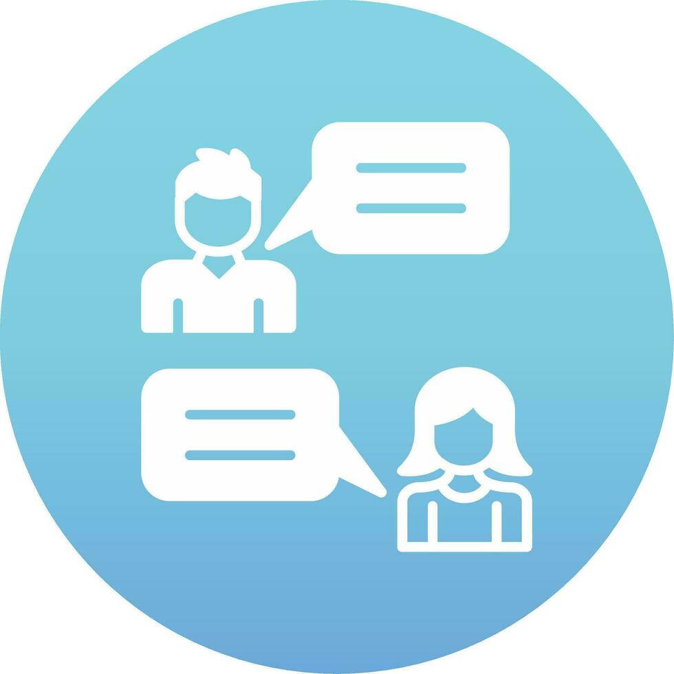 Conversation Vector Icon