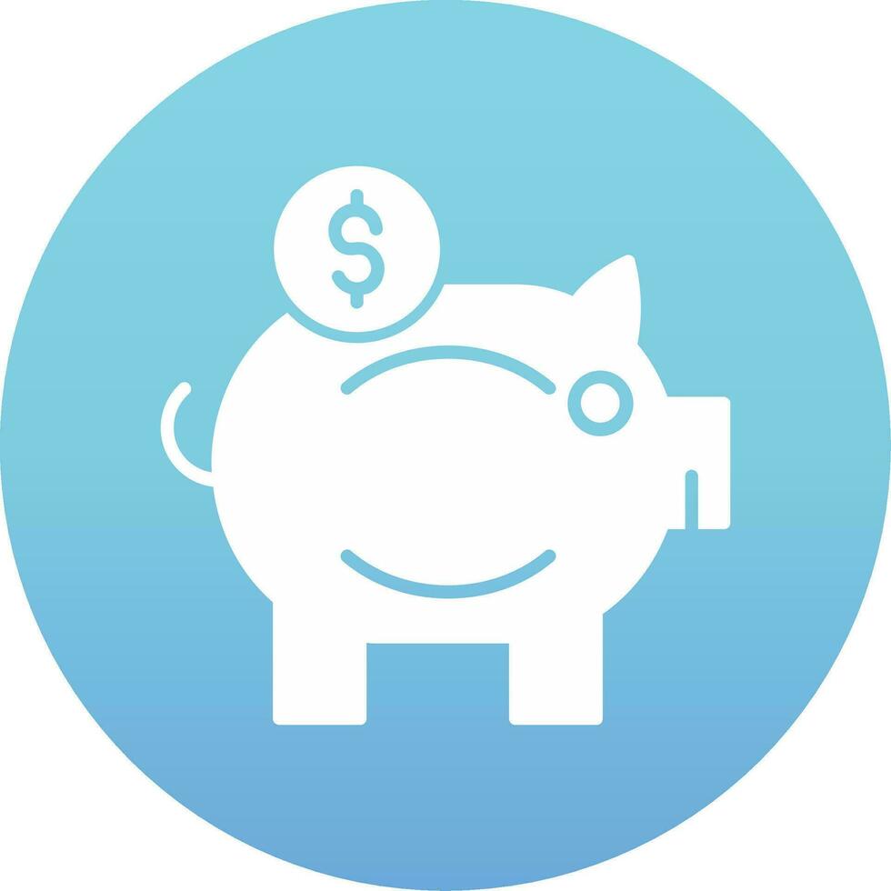 Piggy Bank Vector Icon