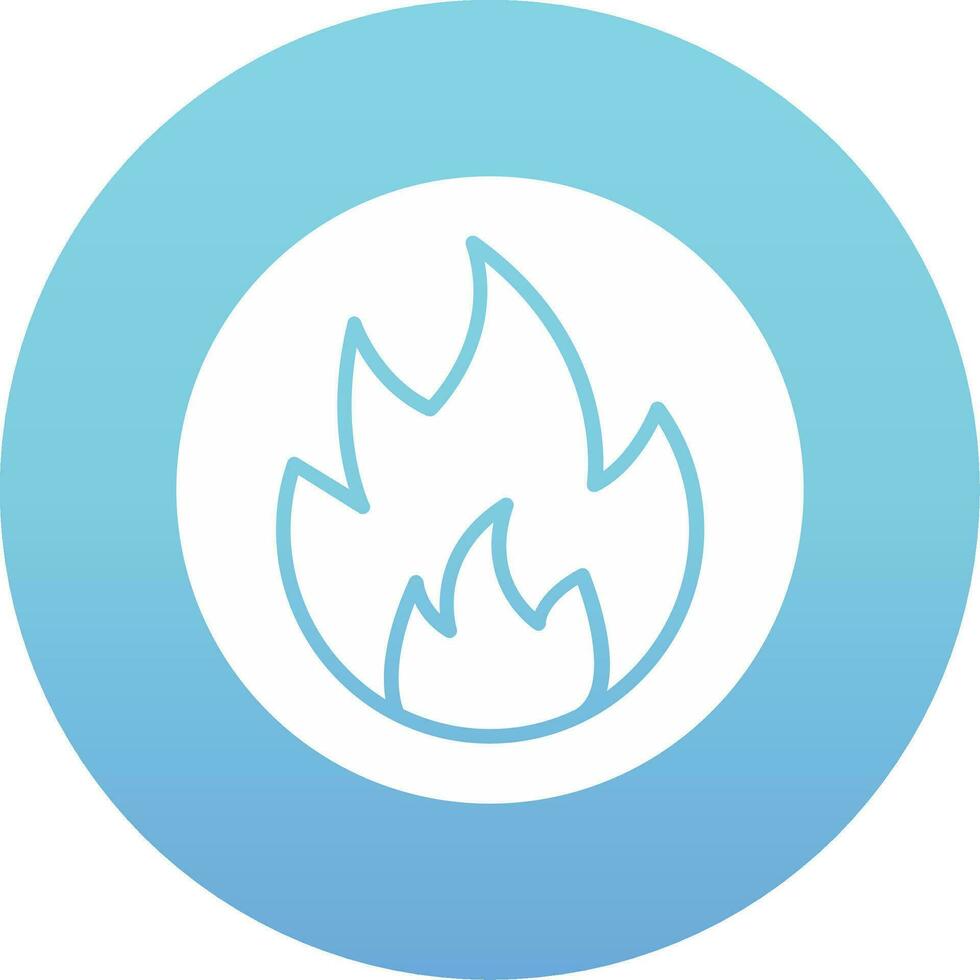 Flammable Vector Icon