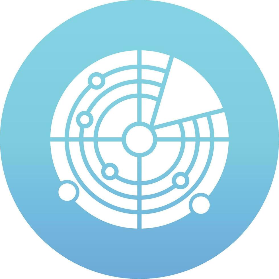 Radar Vector Icon