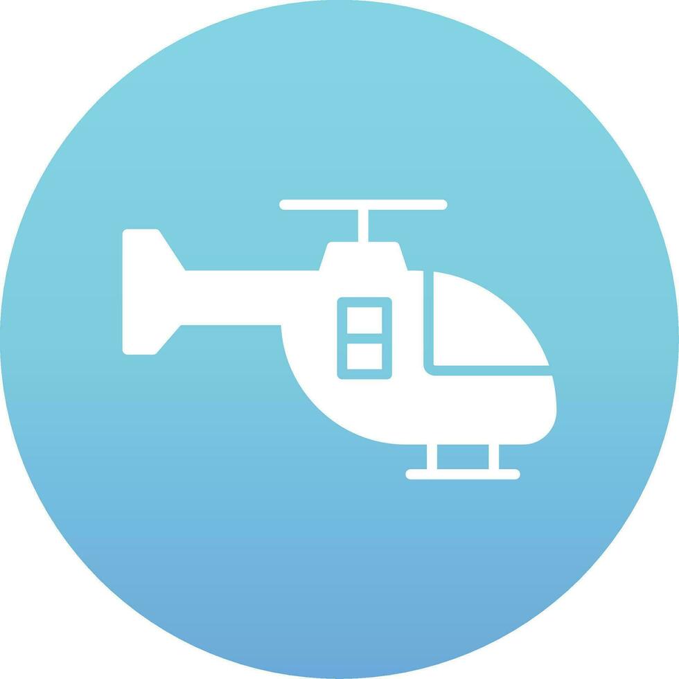 Helicopter Vector Icon