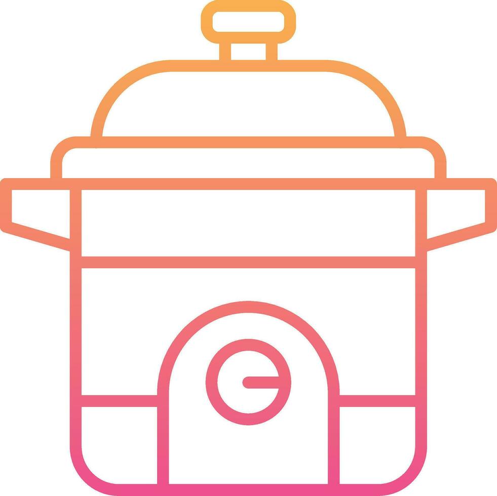 Rice Cooker Vector Icon