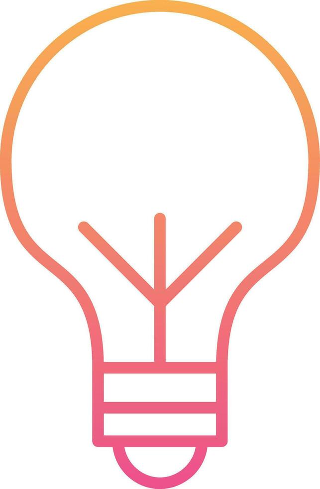 Light Bulb Vector Icon