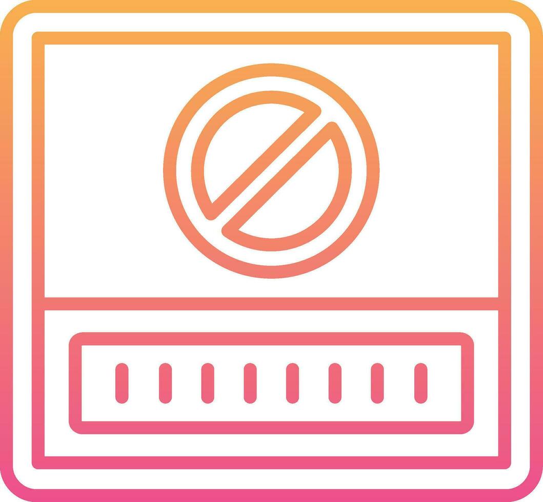 Stop Vector Icon