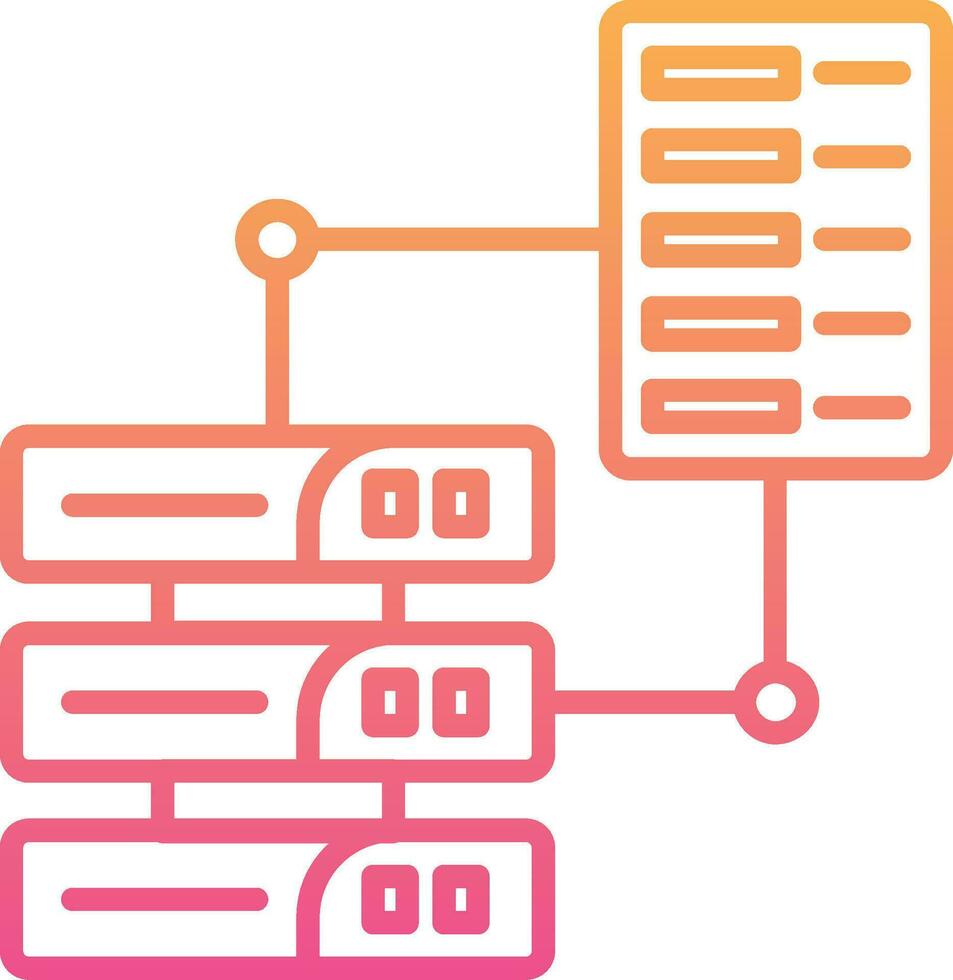 icono de vector de transferencia de datos