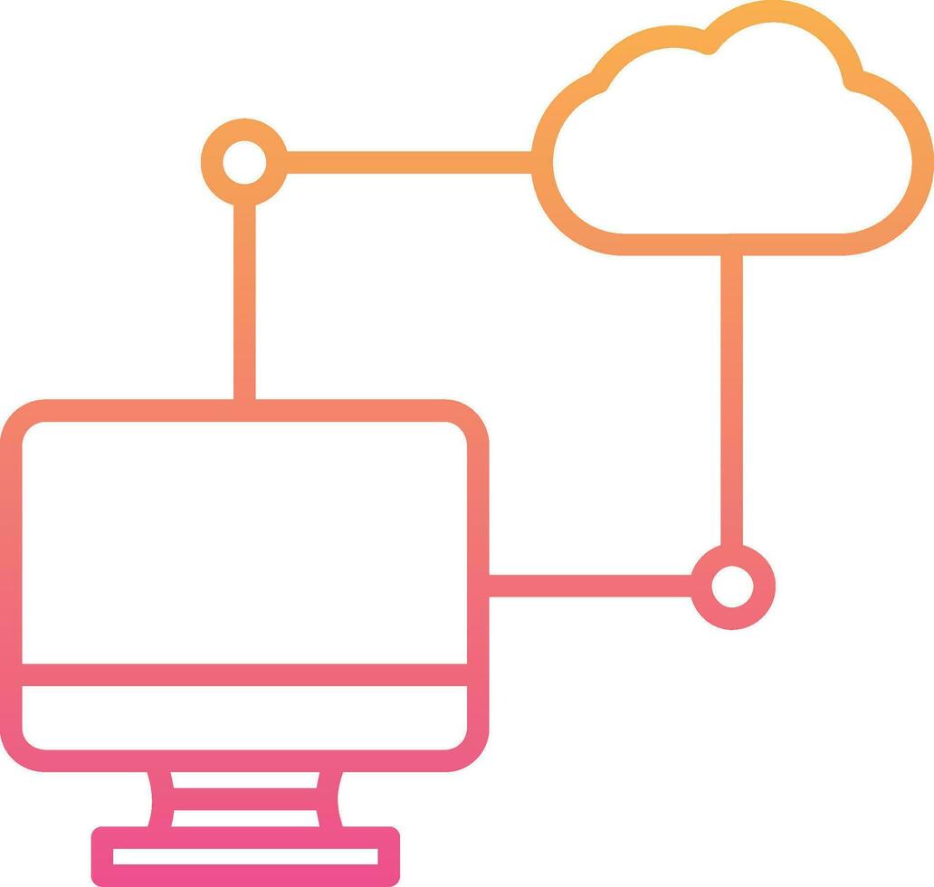 Data Transfer Vector Icon