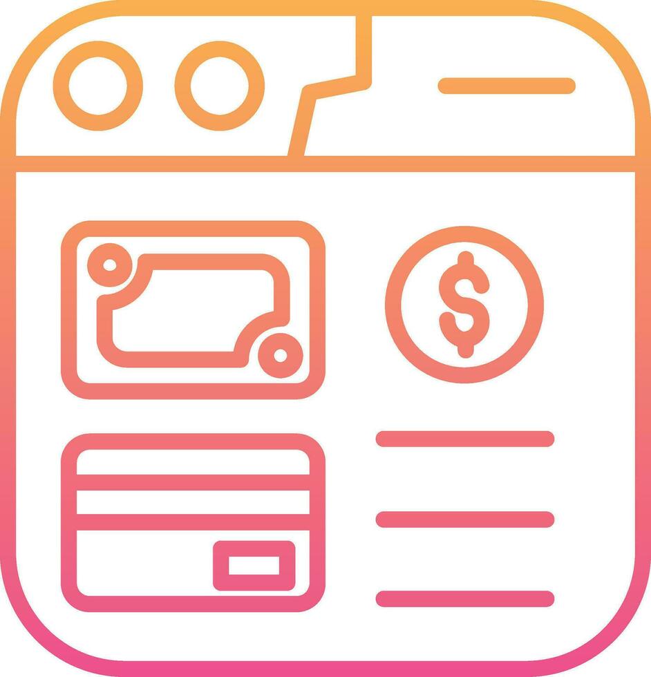 Online Payment Vector Icon