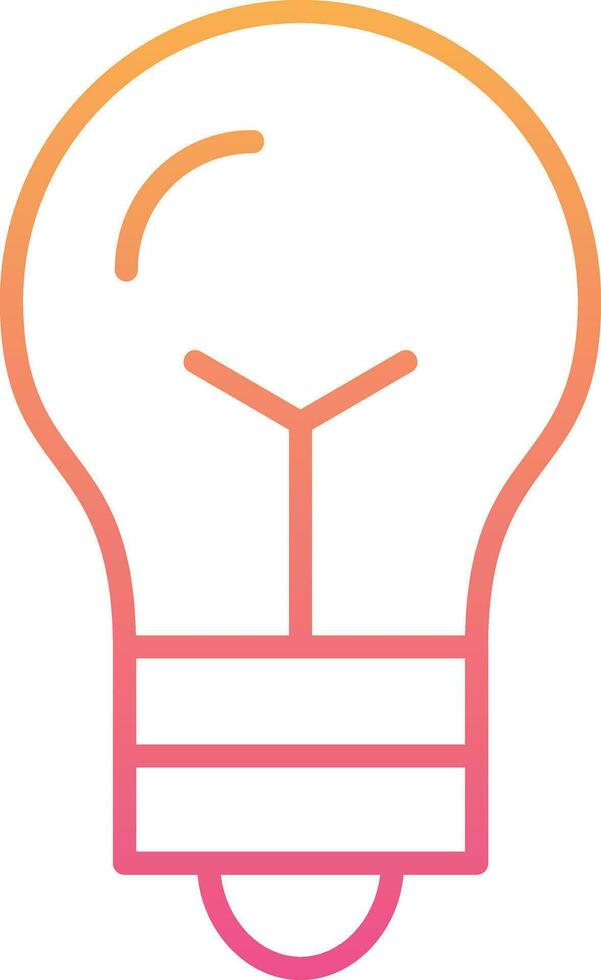 Light Bulb Vector Icon