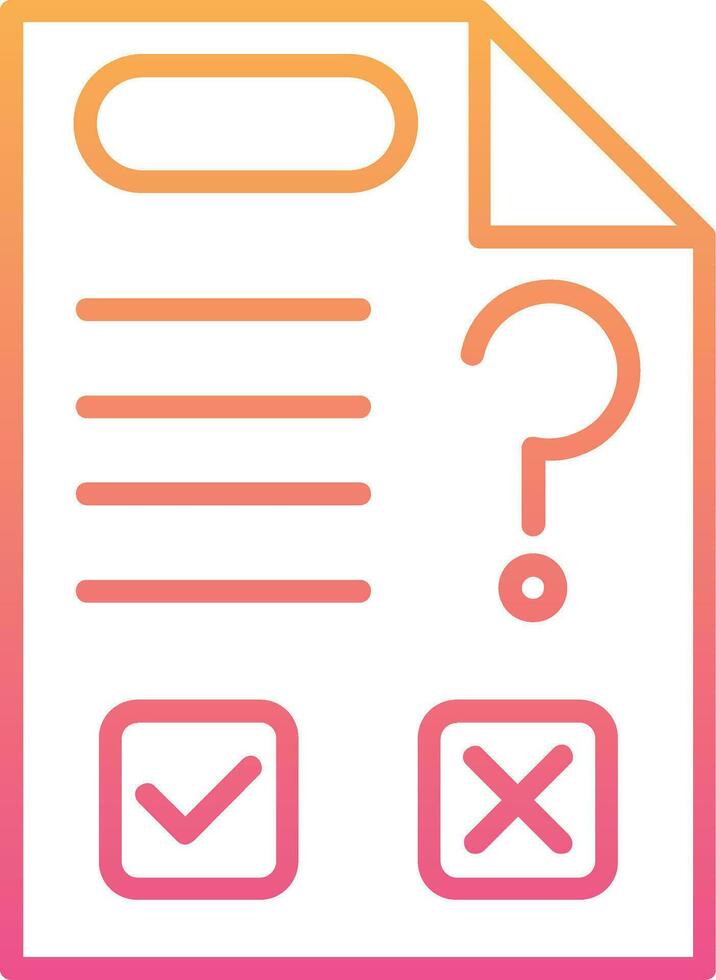 Question Vector Icon