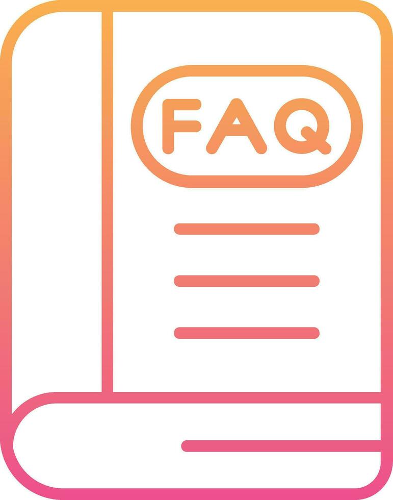 Faq Vector Icon