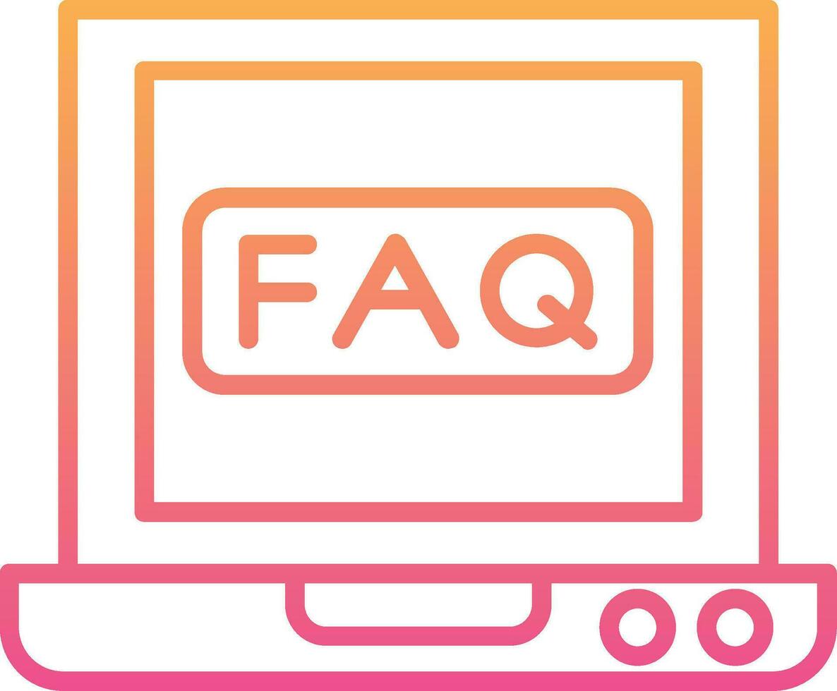 Faq Vector Icon