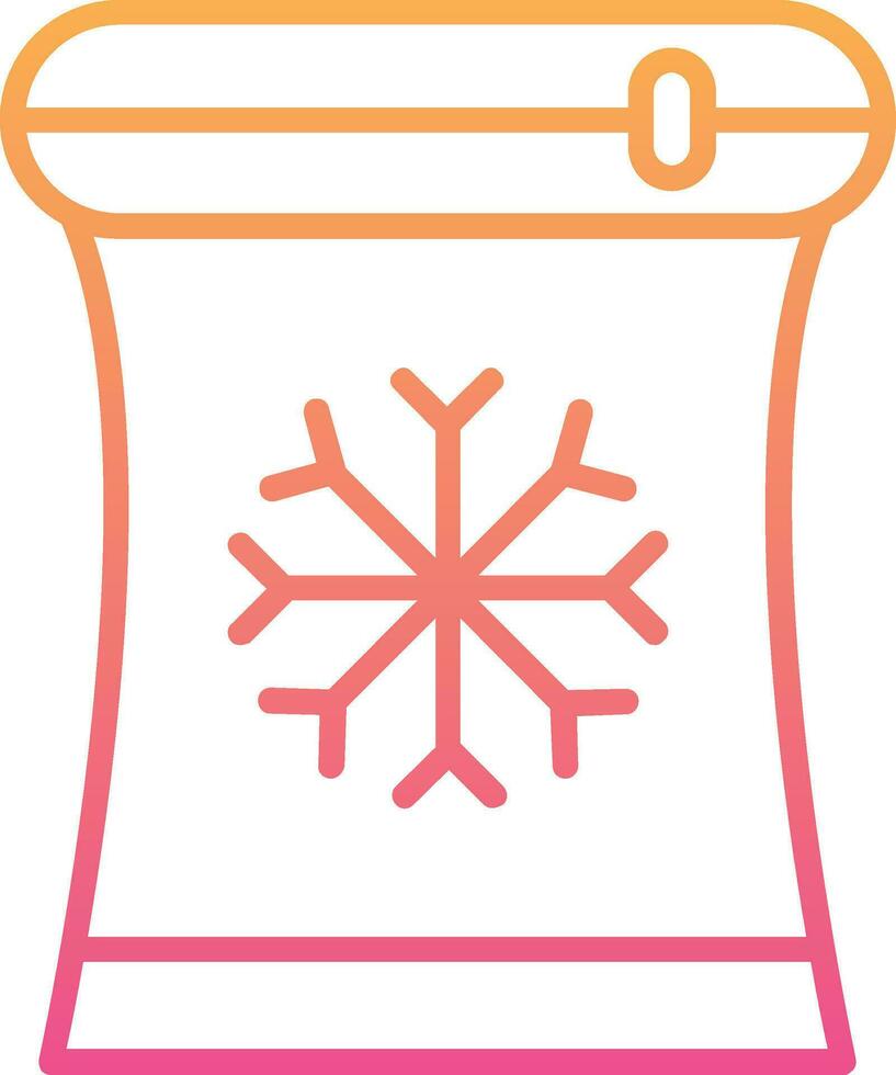 congelado vector icono