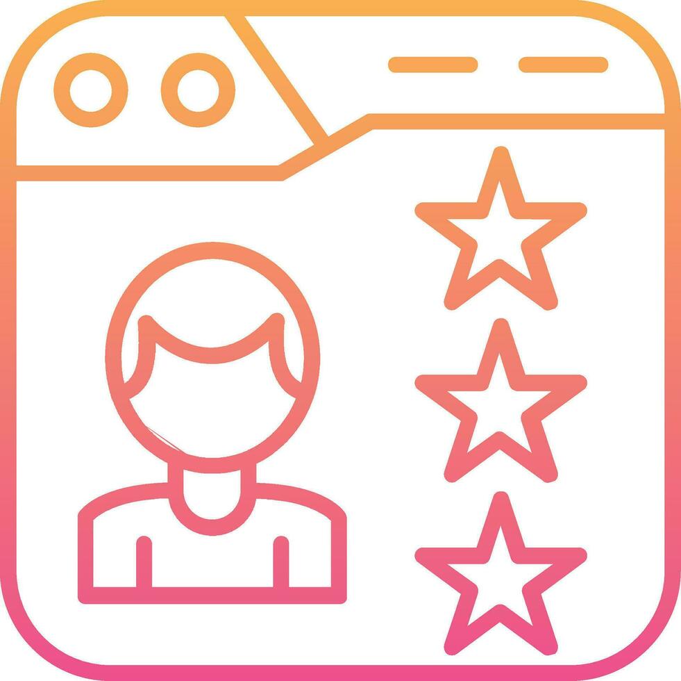 Rating Vector Icon