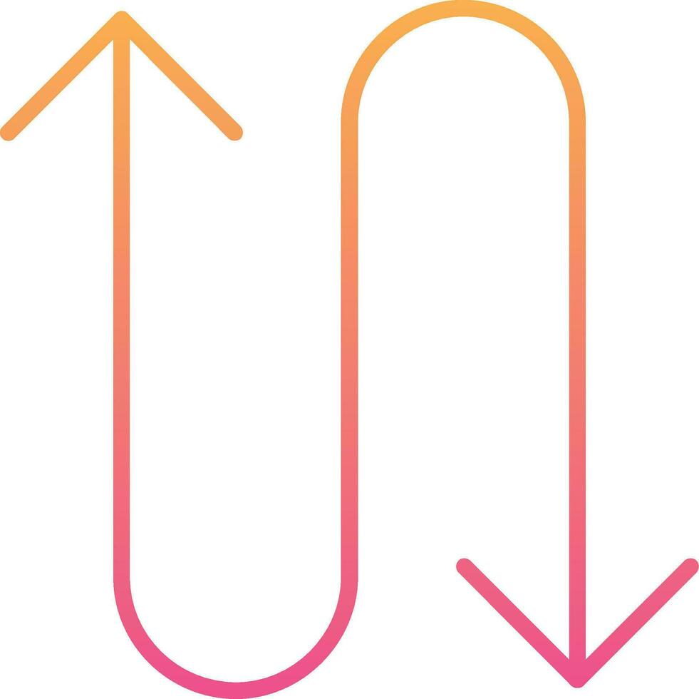 Zigzag Vector Icon