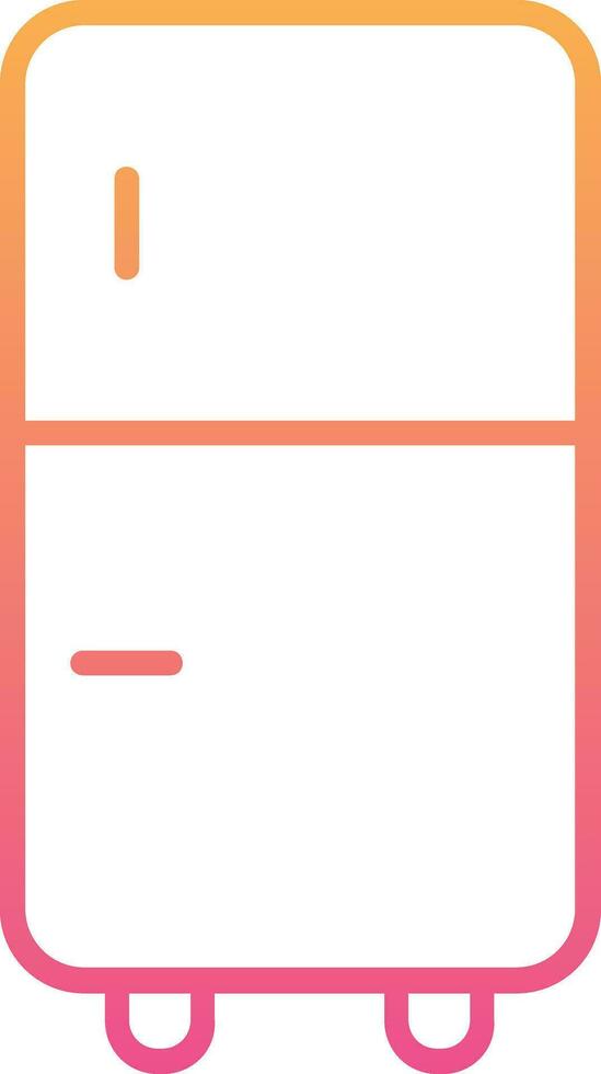 Fridge Vector Icon