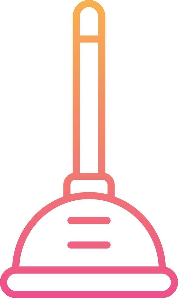 Plunger Vector Icon